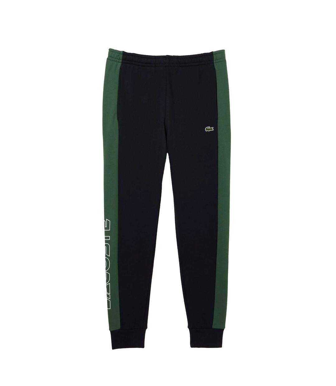 Pantalon De Jogging Homme Noir Vert Lacoste-2