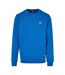 Mens Essential Crew Neck Sweatshirt Bleu Cobalt Starter Black Label-2