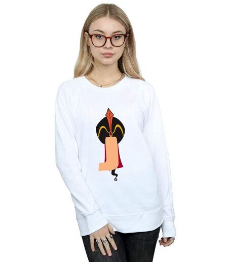 Disney Sweat-shirt Womens/Ladies Alphabet J Is For Jafar (Blanc) - UTBI12435