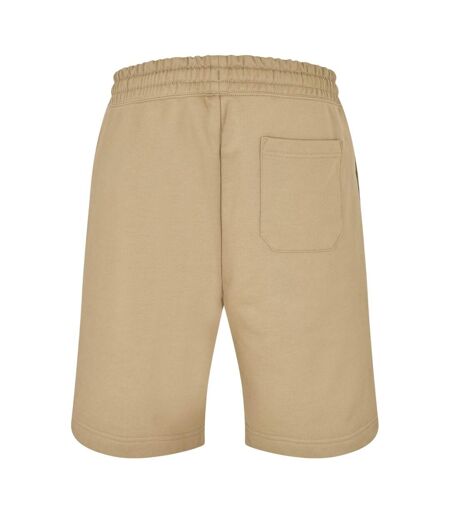 Mens Dinkoe Cotton Logo Sweat Shorts Medium Brown Hugo