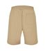 Mens Dinkoe Cotton Logo Sweat Shorts Medium Brown Hugo-4