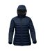 Womens/ladies Stavanger Thermal Padded Jacket Navy Graphite Grey Stormtech-2