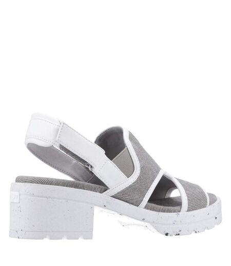 Sandales lilly femme gris / blanc Rocket Dog