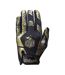 Wilson Unisex Adult NFL Receivers Gloves (Black/Gold) - UTRD1837