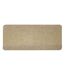 Tapis Déco Tissé Uni Manea 45x120cm Beige-1