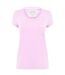 Womens/ladies Fullford Chest Pocket T-shirt Pink Jack Wills-2
