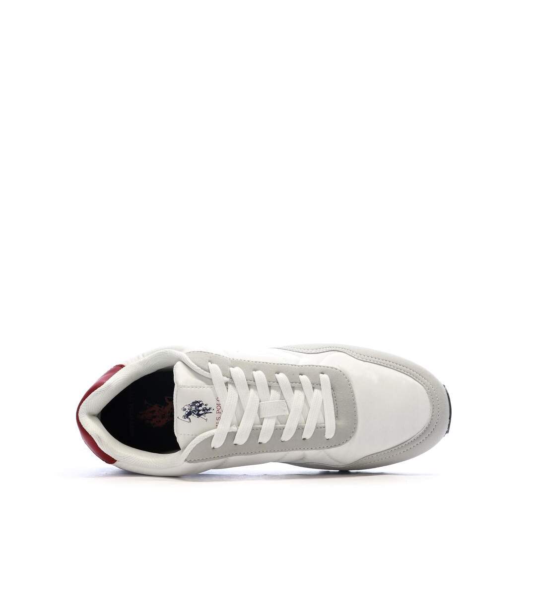 Baskets blanches/grises/marines femme us polo assn fs1-4
