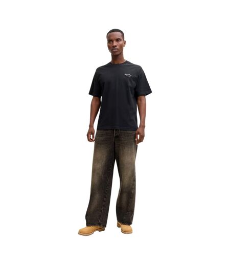 T-shirt Motif/style Logo Archive Homme Noir Jack And Jones