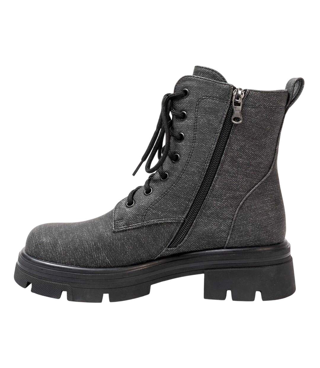 Bottes De Motard Bella Femme Noir Miso-3