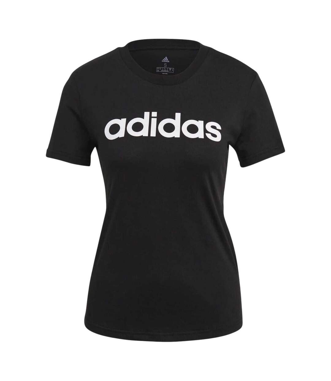 T-shirt Motif/style Logo Femme Noir Adidas-2