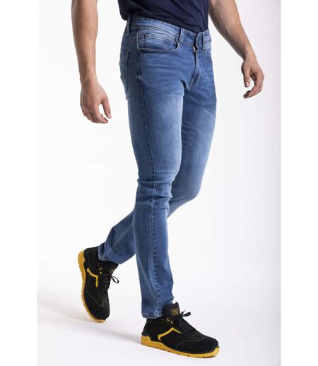 Jeans de travail coupe droite ajustée stretch super stone washed WORK1 'Rica Lewis'