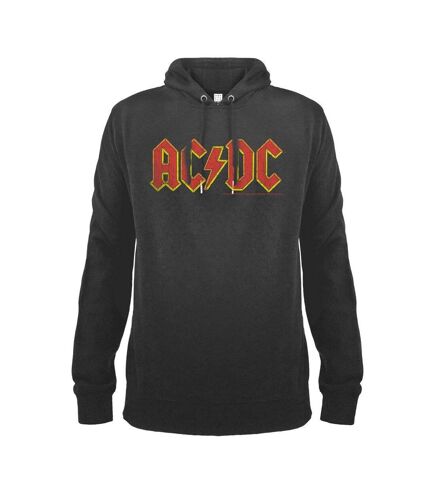 Amplified Unisex Adult AC/DC Logo Hoodie (Slate Grey)