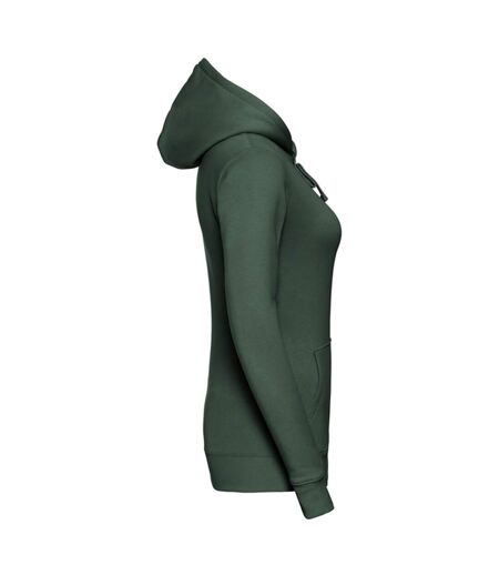 Sweat À Capuche Authentic Femme Vert Bouteille Russell