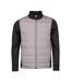 Veste résistante à l'eau doublée en polaire pour hommes fermeture éclair-1