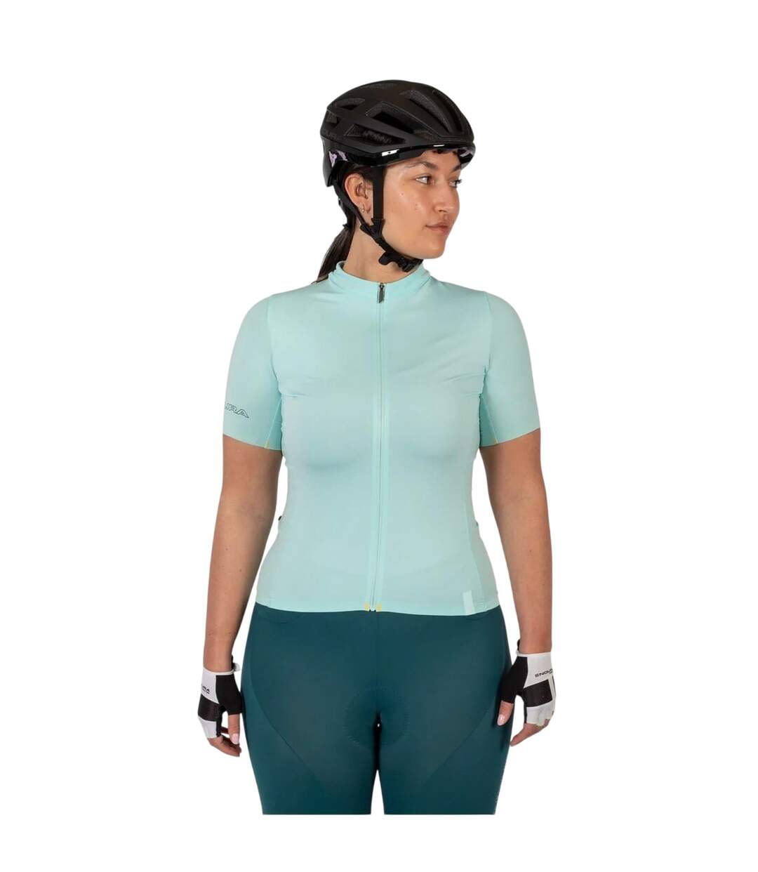 Womens/ladies Full Zip Raglan Jersey Glacier Blue Endura-2