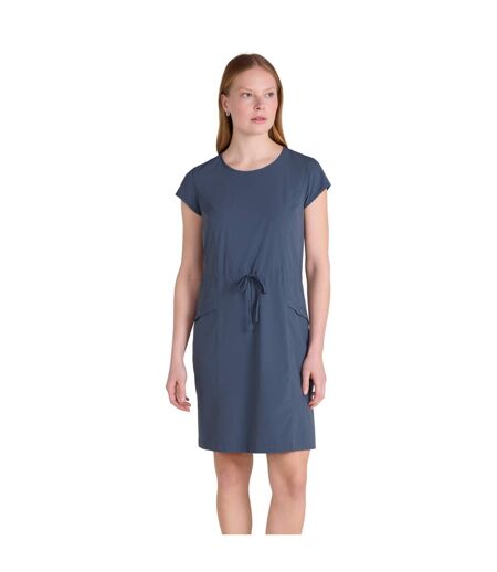 Womens/ladies Tahiti Quick Dry Dress Dark Blue Mountain Warehouse