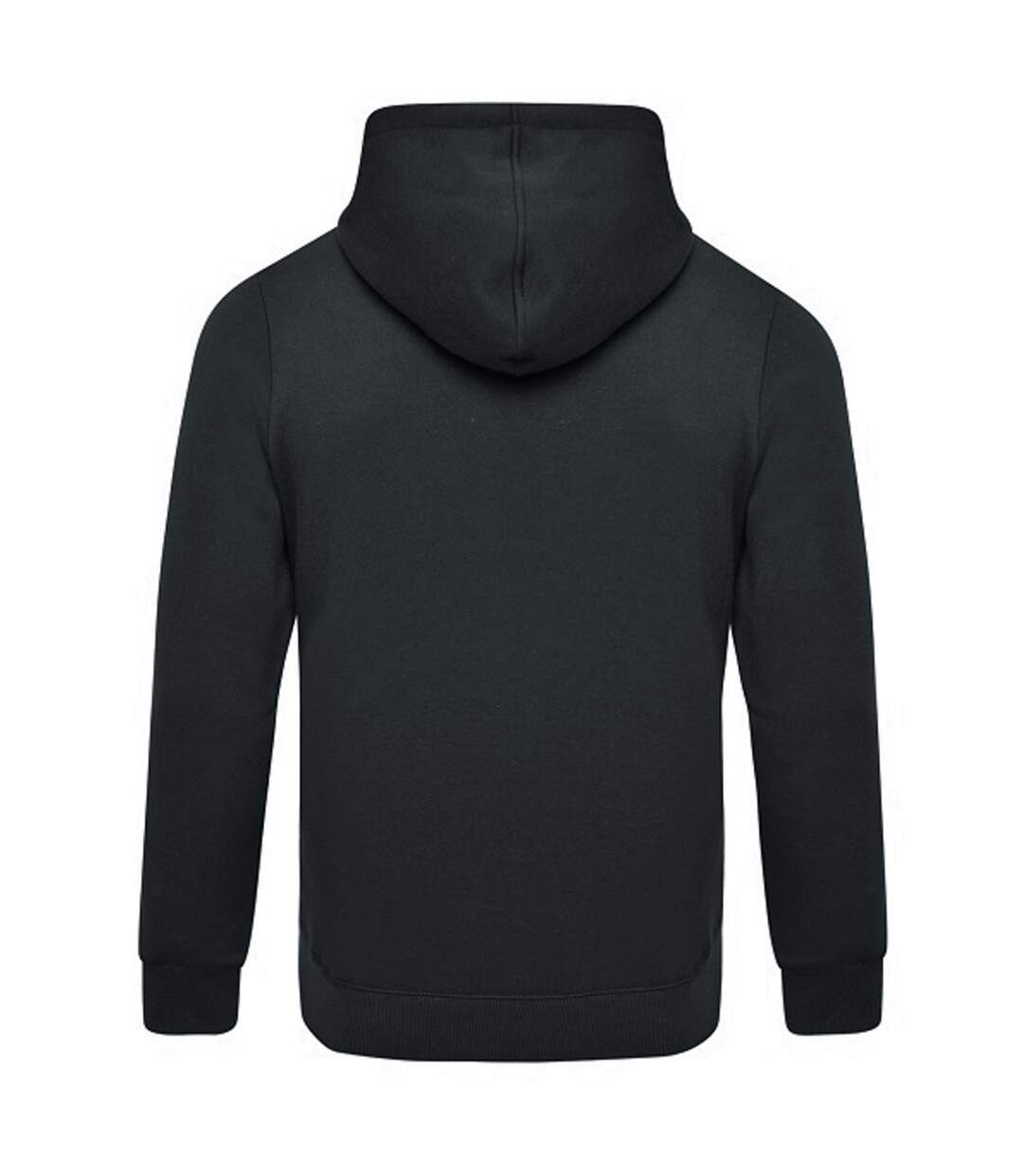 Mens Club Leisure Full Zip Hoodie Black White Umbro-3