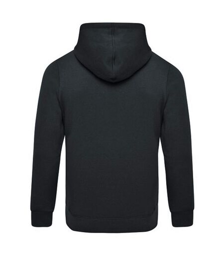 Mens Club Leisure Full Zip Hoodie Black White Umbro
