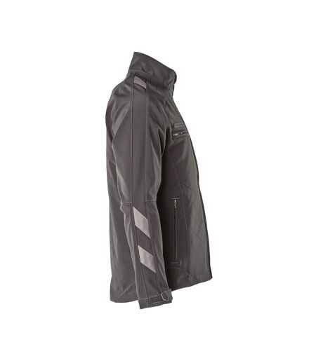 Unisex Adult Unique Dresden Soft Shell Jacket Black Mascot