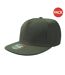 Lot de 2  casquettes visière plate adulte olive Atlantis