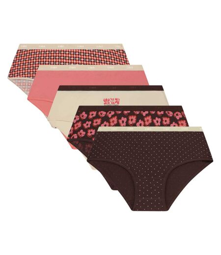 Lot de 5 Shorties Les Pockets Coton
