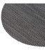 Set de Table Ovale Maoli 35x48cm Noir-2