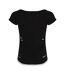 T-shirt rock angel femme noir Spiral Direct-2