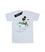 Disney Femme/Les femmes Mickey Mouse Hurdles Cotton Boyfriend T-Shirt (Blanc) - UTBI50633-1