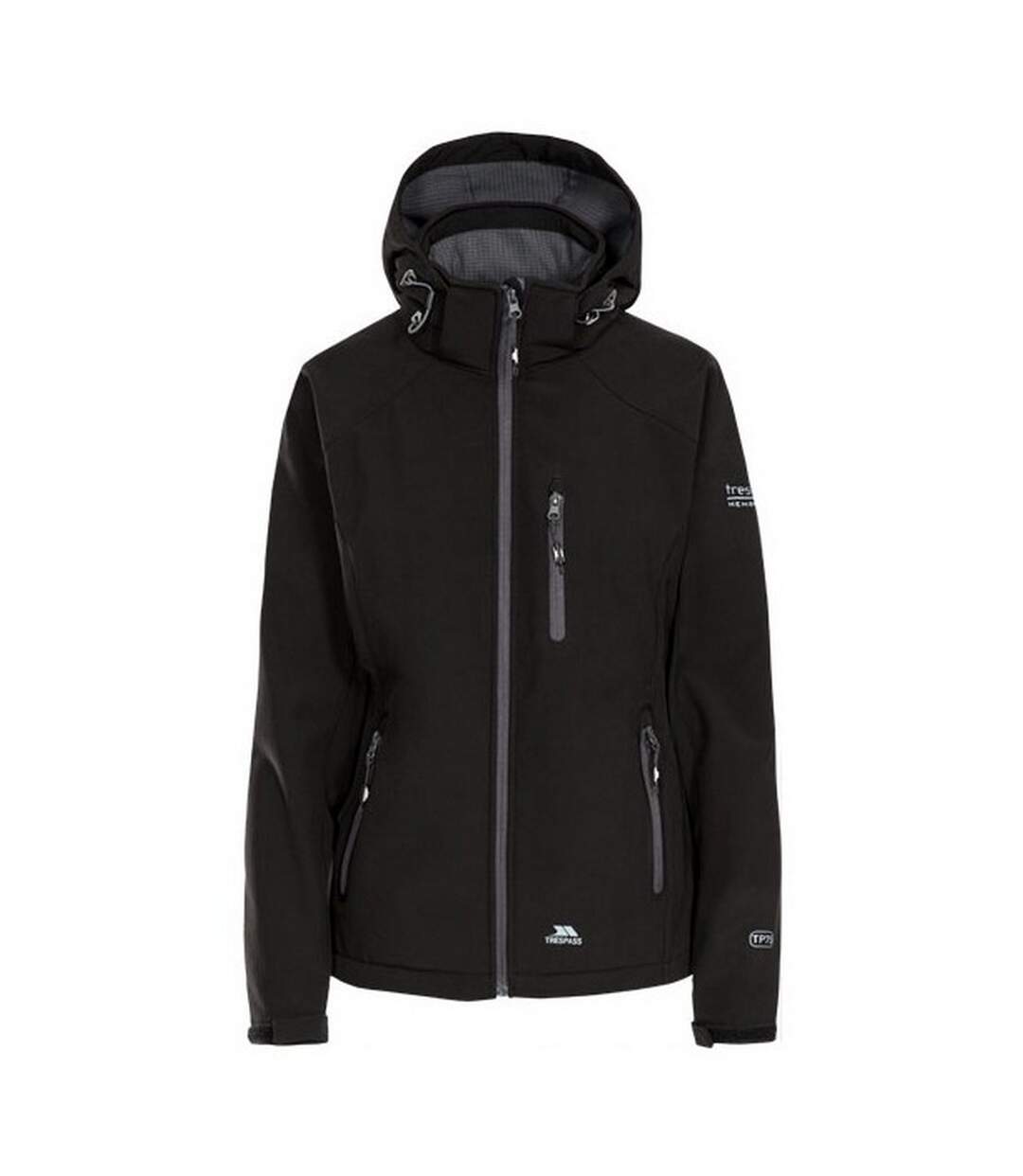 Trespass Womens/Ladies Bela II Waterproof Softshell Jacket (Black) - UTTP3440-1
