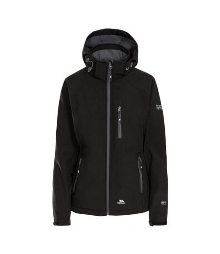Trespass Womens/Ladies Bela II Waterproof Softshell Jacket (Black) - UTTP3440