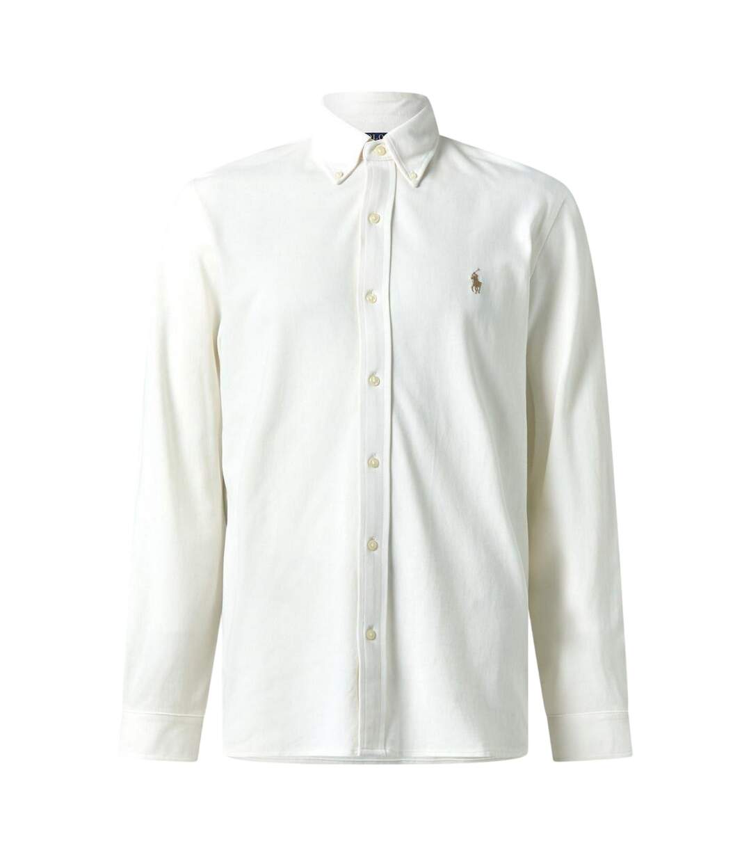 Chemise À Boutons Homme Crème Pâle Ralph Lauren-1