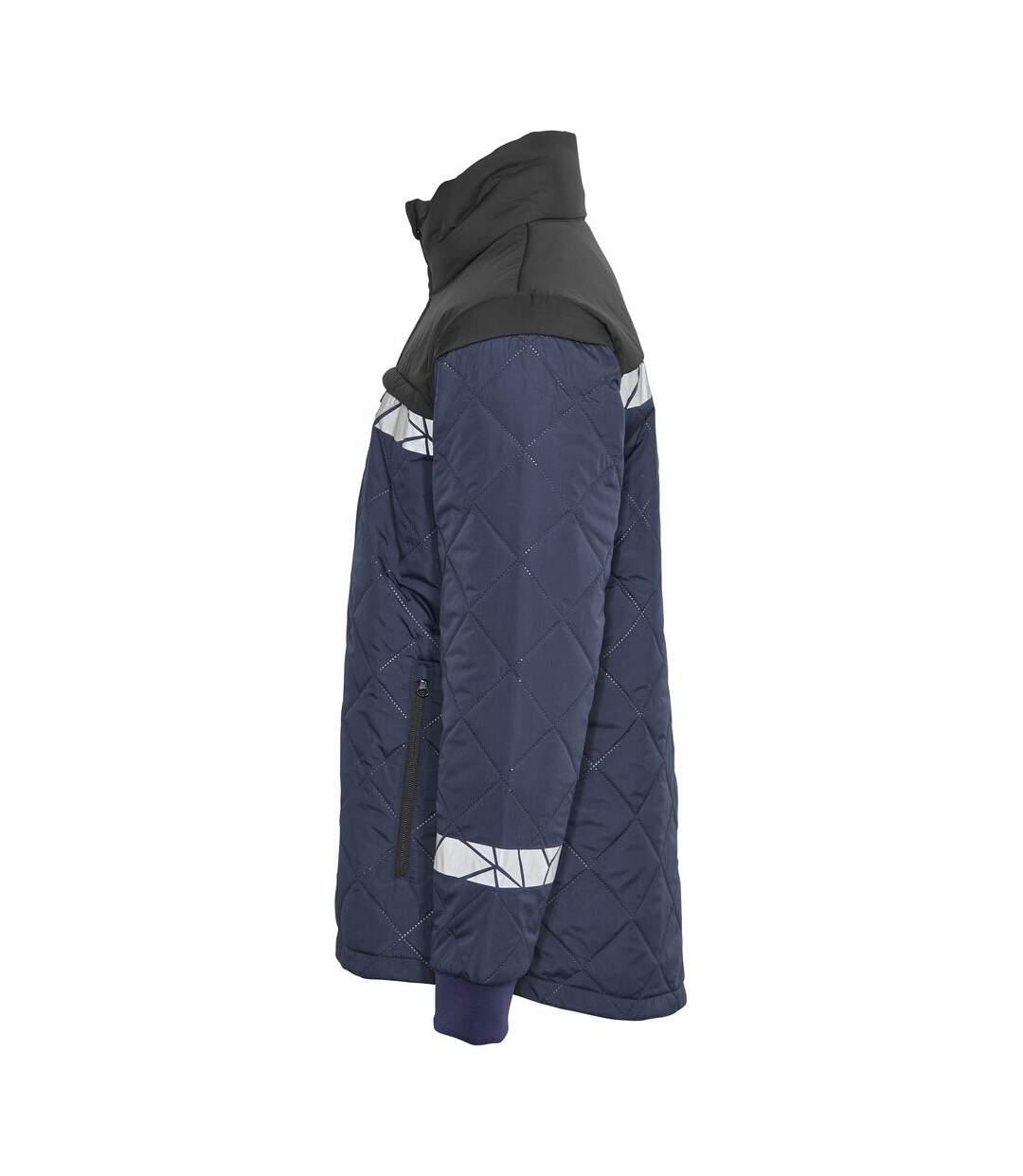 Doudoune Matelassée Progression Homme Bleu Marine Noir Projob-4