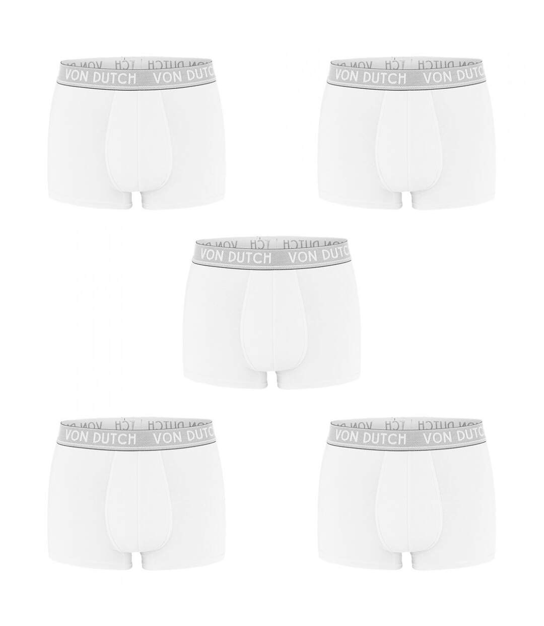 Lot de 5 Boxers Von Dutch homme en coton Original