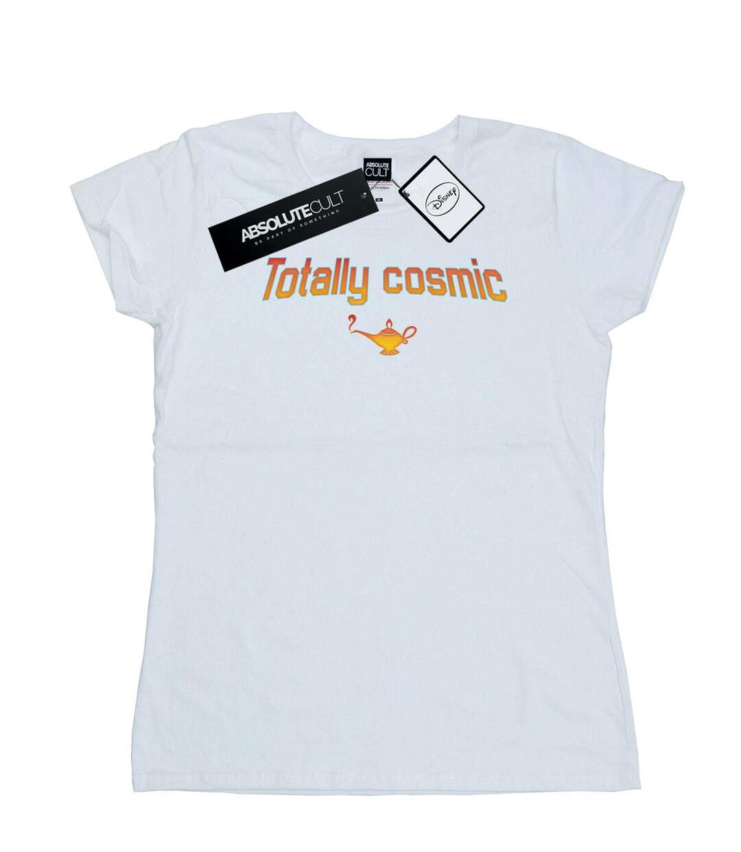 Disney - T-shirt ALADDIN TOTALLY COSMIC - Femme (Blanc) - UTBI15661-1