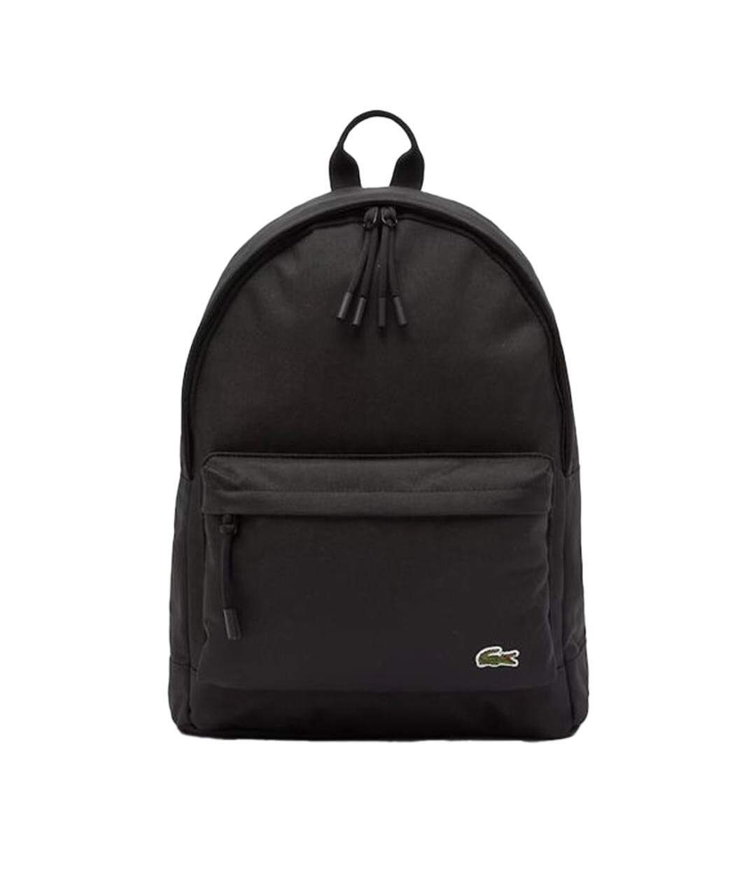 Sac à dos noir homme lacoste nh2677ne - taille unique-1