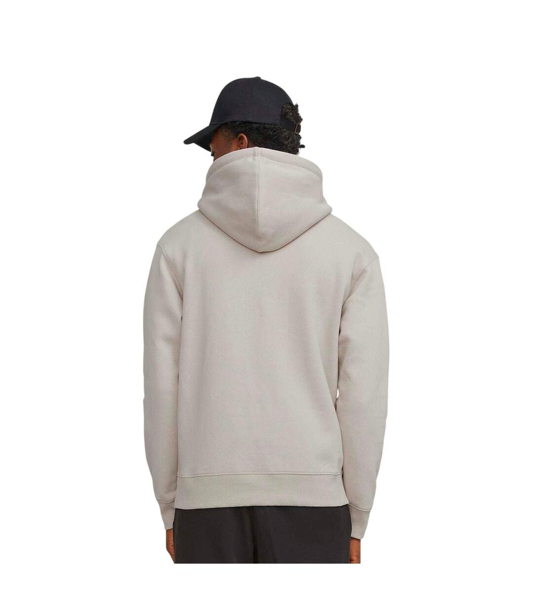 Mens Logo Hoodie Moonbeam Jack And Jones-3