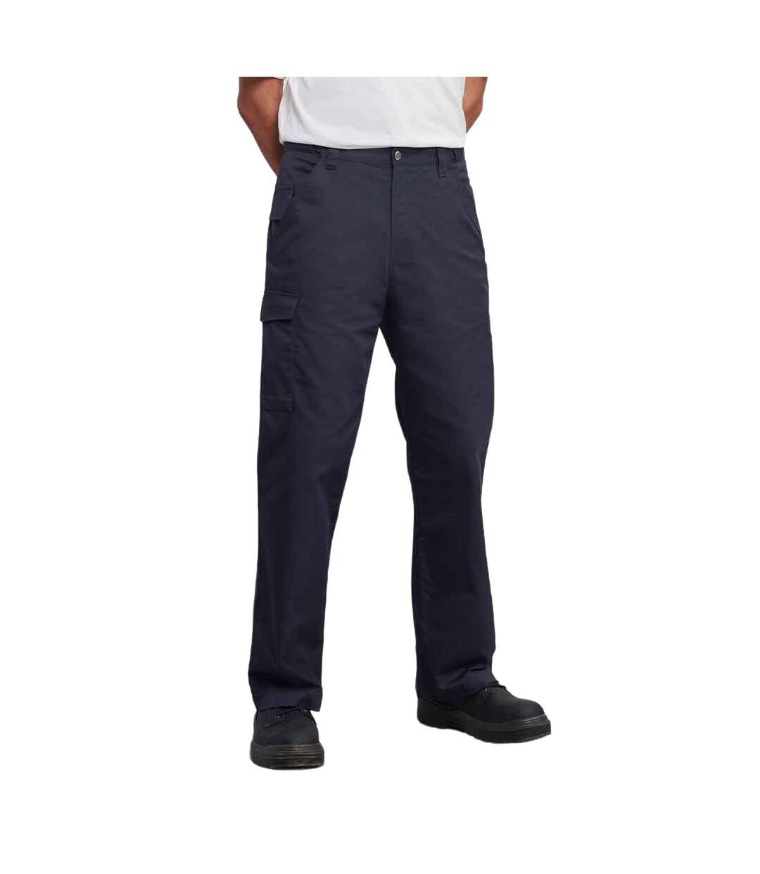 Pantalon de travail homme bleu marine Russell