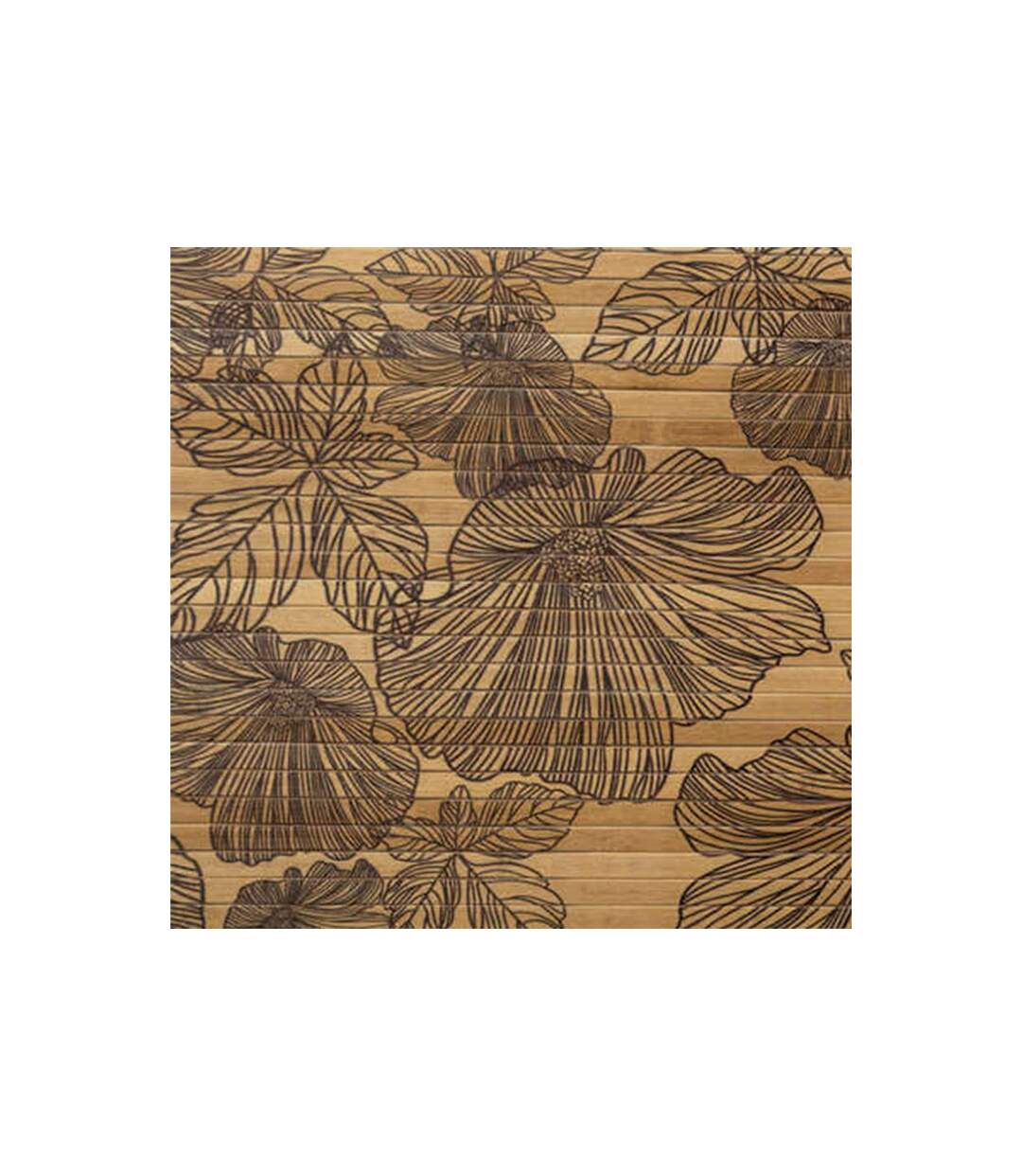 Tapis de Salle de Bain Blackflora 50x80cm Beige-3