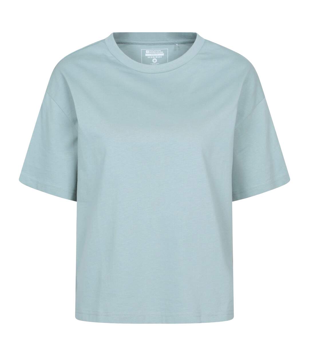 Womens/ladies garve boxy t-shirt khaki green Mountain Warehouse-1