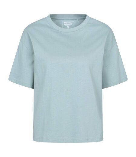 Womens/ladies garve boxy t-shirt khaki green Mountain Warehouse