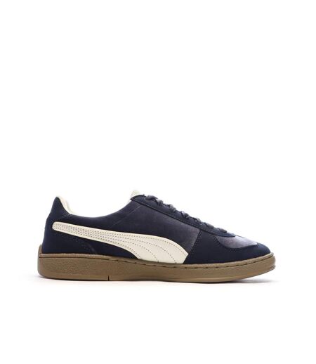 Baskets bleu homme puma super team velvet