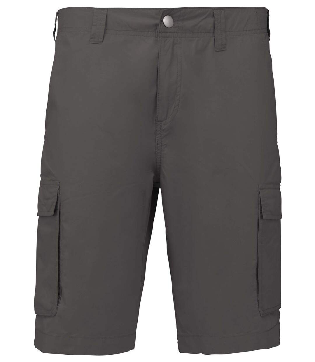 bermuda léger multipoches homme K755 - gris