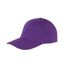 Result Unisex Core Memphis 6 Panel Baseball Cap (Purple) - UTBC3044