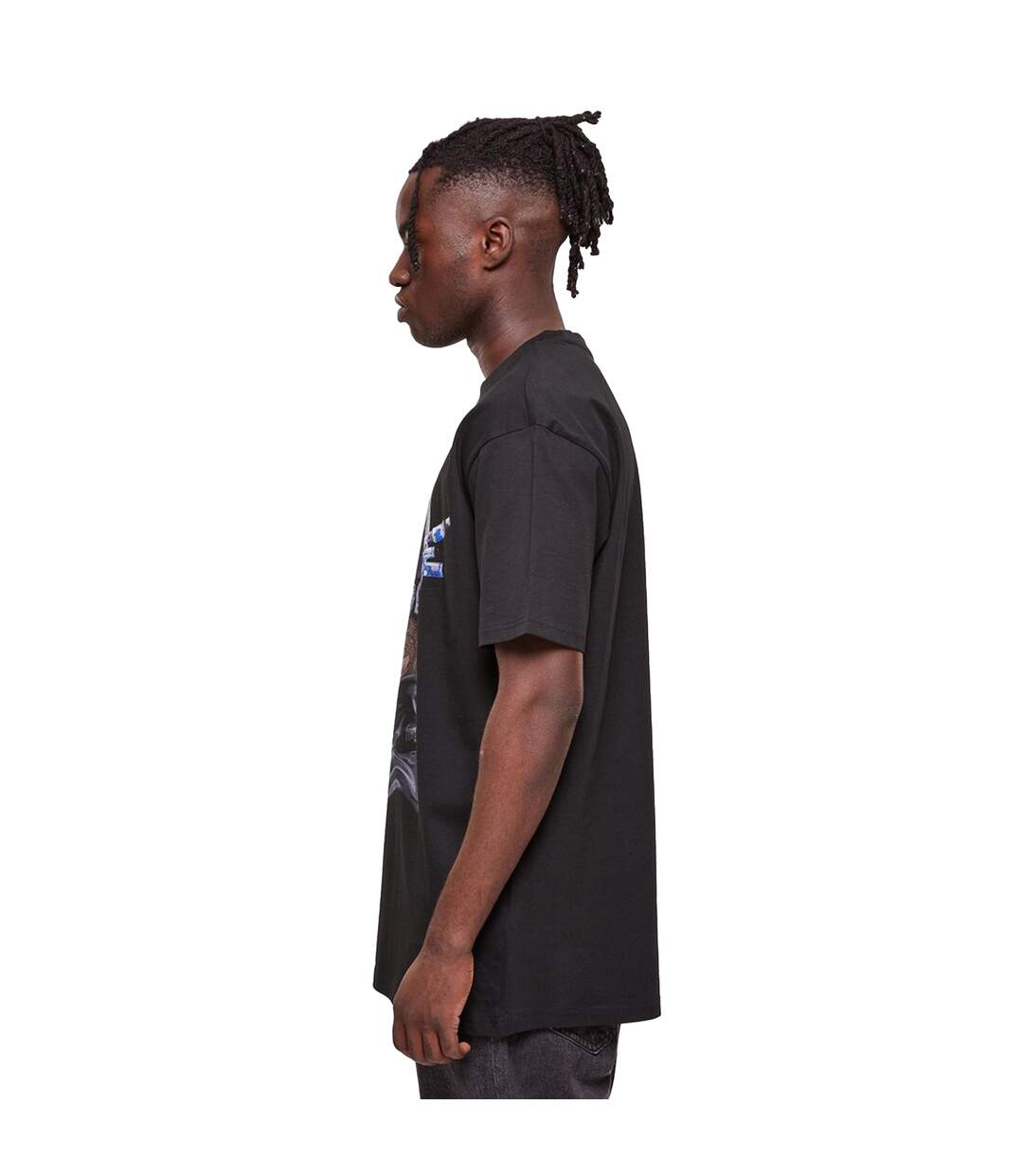 T-shirt The Mask Homme Noir Forgotten Faces-3