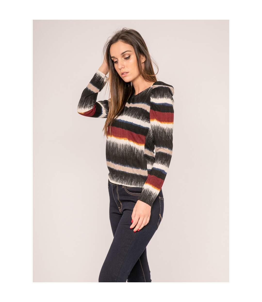Top manches longues motifs FILLO - Dona X Lisa-1