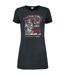 Womens/ladies one night only motorhead t-shirt dress charcoal Amplified-1