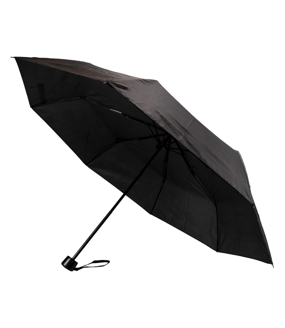 Wind Resistant Umbrella Lightweight Portable Strong Frame Black Compact Design-3