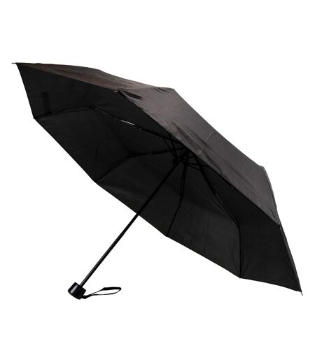 Wind Resistant Umbrella Lightweight Portable Strong Frame Black Compact Design