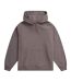 Womens/ladies idol drop shoulder hoodie taupe Animal