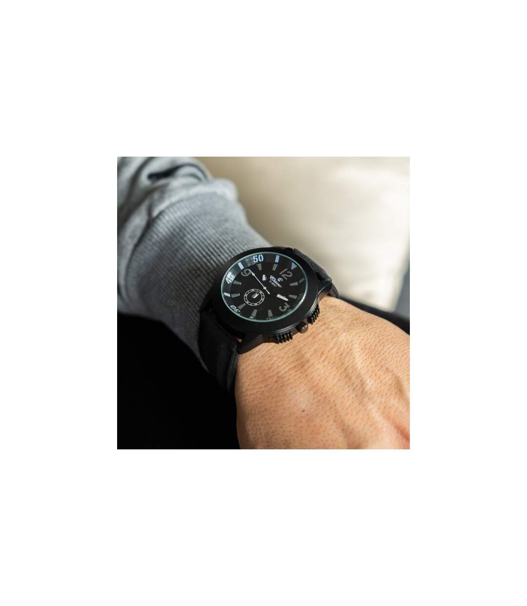 Montre Homme en Silicone Noir CHTIME